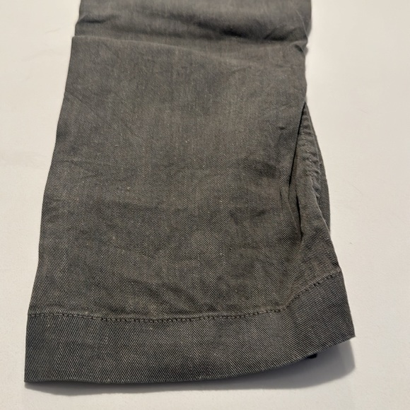 Mason’s tailored pants in light grey/green linen/cotton/elastene blend - Picture 8 of 13